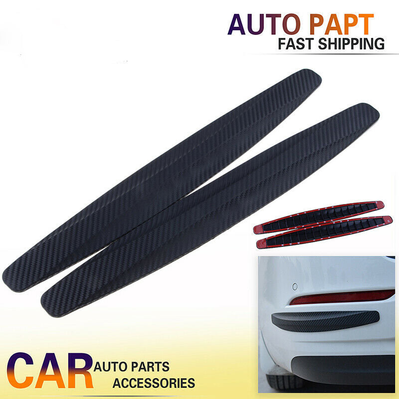 Car Carbonfiber Anti-rub Strip Bumper Body Corner Protector Guard Trim Auto part