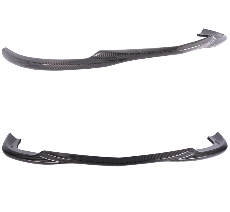 MERCEDES C CLASS S204 W204 C204 AMG STYLE CARBON FIBRE FRONT LIP SPLITTER 07-11