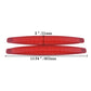 CAR RED ANTI-RUB STRIP BUMPER BODY CORNER PROTECTOR GUARD TRIM UNIVERSAL Soft