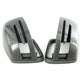 Pair Carbon Wing Mirror Cover Cap For Mercedes Benz W204 C207 W212 W221 E250 2x