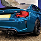 BMW M Sport 2 Series M2 F22 F87 Gloss Black High Kick PSM Ducktail Spoiler