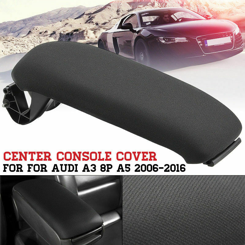 Cloth Center Console Armrest Lid Cover Latch Clip Catch For Audi A3 8P Black ae