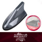 Carbon Fiber Shark Fin Aerial Antenna Roof AM/FM Signal Universal Rubber Base UK