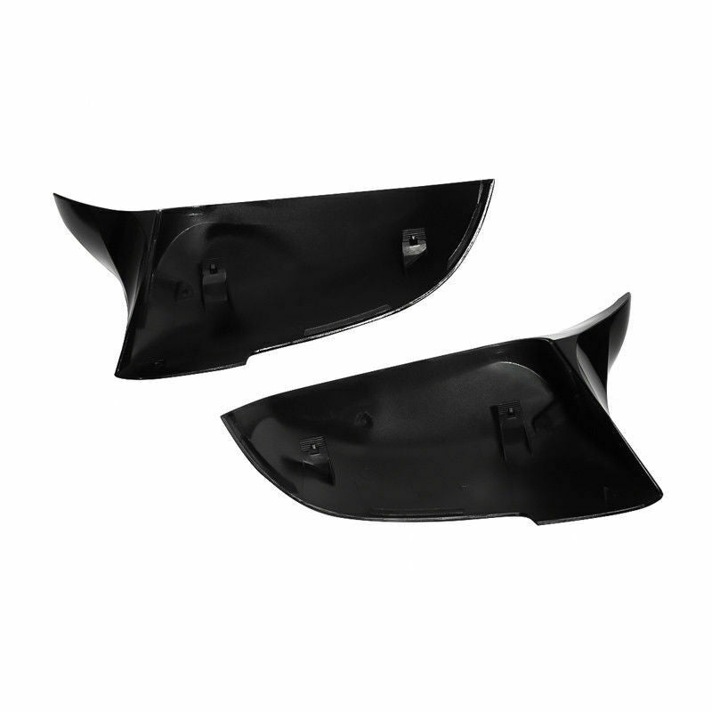 Gloss Black Rearview Side Mirror Cover Fits for BMW 5 6 7 Series F10 F07 F06 F01