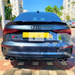 Audi RS3 Look A3 S3 RS3 8Y Saloon Gloss Black M4 Style Boot Lip Spoiler 2020+