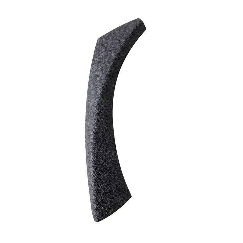 1x Black Right Side Door Handle Pull Trim Cover For BMW E90 E91 3 Series 2004-12