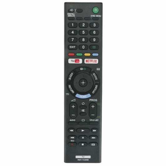 RMT-TX300E RMTTX300E Netflix Youtube Remote Control for SONY BRAVIA TV
