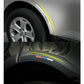 Black Universal Front Corner Guard Scratch Protector Car Bumper Sticker Anti-rub