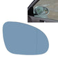 Wing Mirror Glass Heated Blue for VW Golf MK5 04-08 Passat B6 2006-11 GTI Jetta