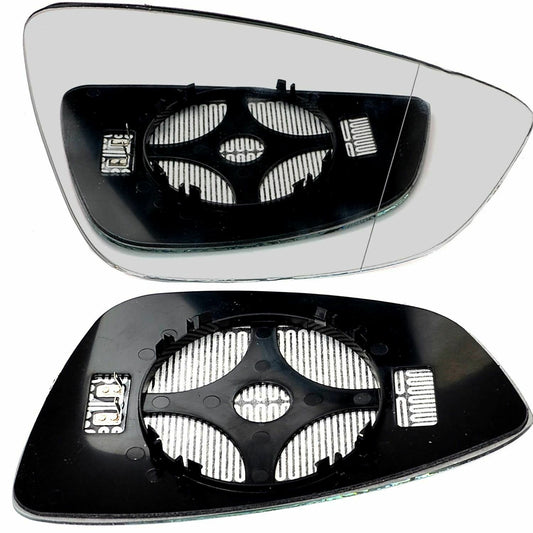 Right Driver side Wide Angle wing mirror glass for VW Passat CC 2008-12 heated