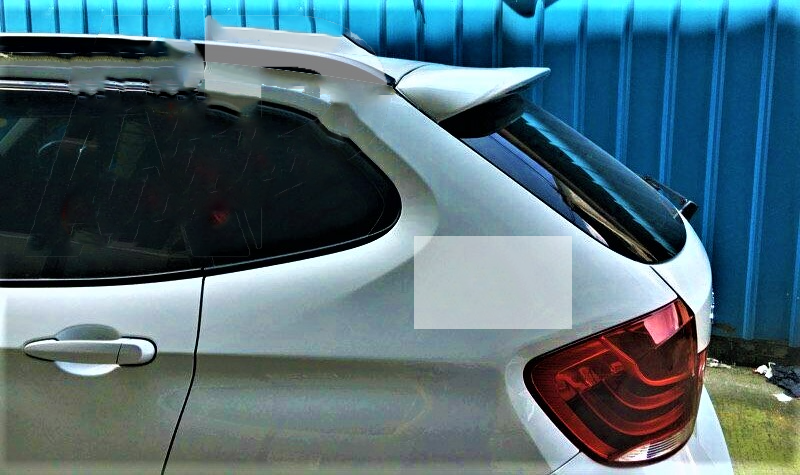 BMW M Sport X1 E84 X1M SUV Gloss Black Rear Roof Spoiler 2009 to 2015