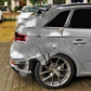 Audi S3 RS3 Look A3 8V Sportback 5 Door Carbon Fibre Roof Spoiler 2013-20