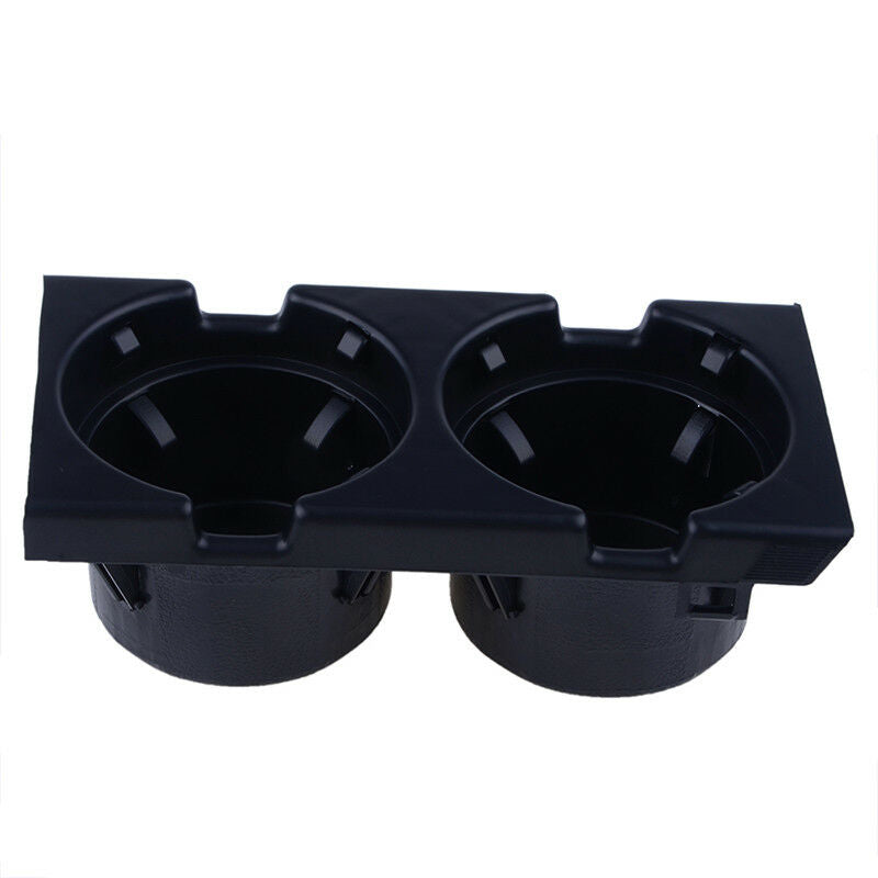 Center Console Drink Cup Holder Storage For BMW E46 325 328 330 1999-2006 Black