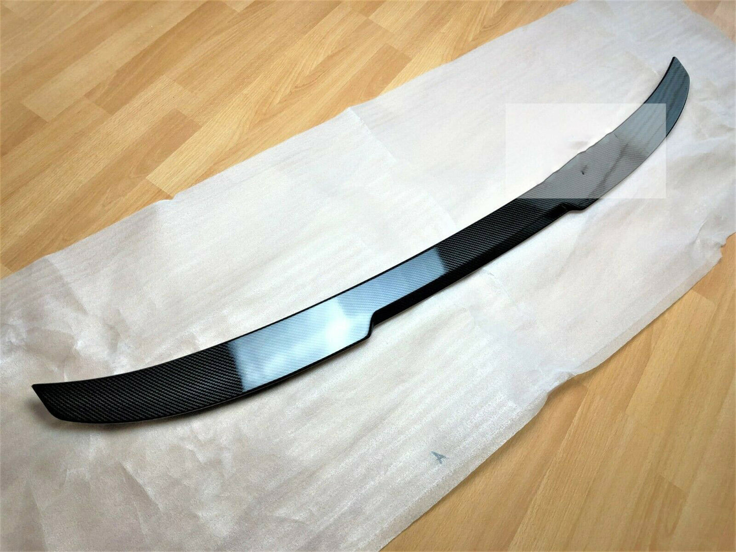 BMW CS Style 5 Series M5 G30 F90 Carbon Fibre M Sport Boot Lip Spoiler 2016+