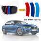 M Colour Sport Kidney 11 Grill Grille Cover Clip Strip For BMW 3 Series F30 F31