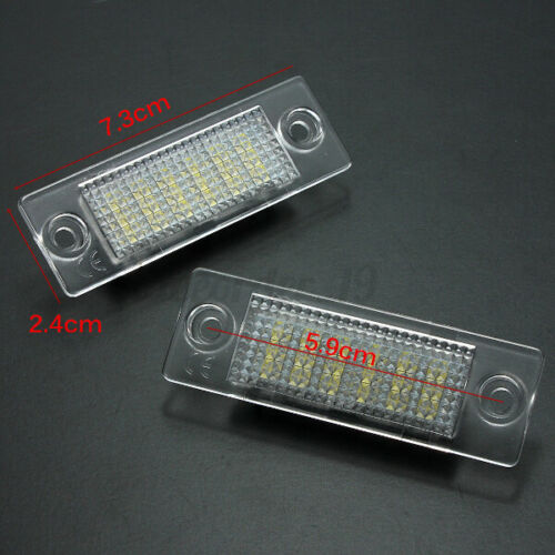 18 LED Licence Number Plate Light 3B5998026A For VW Transporter T5 Caddy Passat Golf