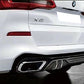 BMW X5 G05 M PERFORMENCE AERO BODYKIT FRONT SPLITTER REAR DIFFUSER CARBON LOOK