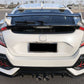 HONDA CIVIC HATCHBACK TR STYLE ROOF SPOILER BOOT LIP HOOD SPOILER 2020 UNPAINTED