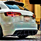 Audi RS3 8V Hatchback Rear Blade Style Diffuser 2017-2020 Spoiler Body Kit A3 S3