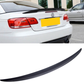 BMW E93 convertible M3 M performance style rear boot Lip spoiler gloss black