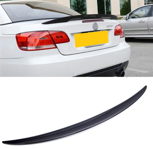 BMW E93 convertible M3 M performance style rear boot Lip spoiler gloss black