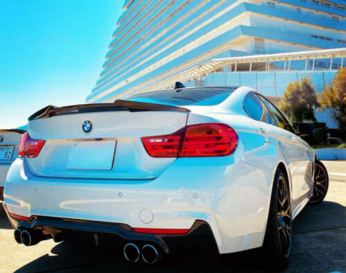 BMW 4 Series F32 - Gloss Black M4 Style Rear Boot Spoiler Coupe 2014-2020