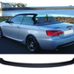 BMW E93 convertible M3 aero performance style rear boot Lip spoiler matte black