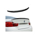 BMW 4 SERIES F32 2 DOOR COUPE GLOSS BLACK M PERFORMANCE REAR BOOT LIP SPOILER
