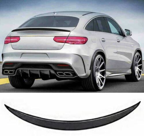 MERCEDES GLC C253 COUPE AMG STYLE REAR TRUNK BOOT SPOILER LIP MATTE BLACK COLOR