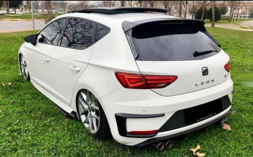 SEAT LEON MK3 5F 5 DOOR REAR TRUNK ROOF SPOILER 2012-2019