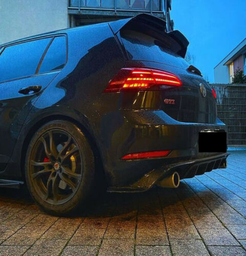 VW GOLF MK7 7.5 GTI GTD R ROOF SPOILER GLOSS BLACK OEM