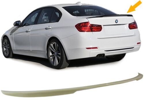 BMW F30 F80 M3 4DR PERFORMANCE BOOT LIP TRUNK SPOILER PAINTABLE UK