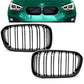 BMW F20 F21 LCI facelift 15 > gloss black kidney front grilles grills twin spoke