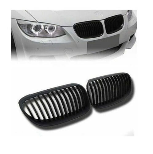 BMW E92 E93 10-13 LCI matte black performance front kidney front grilles grills