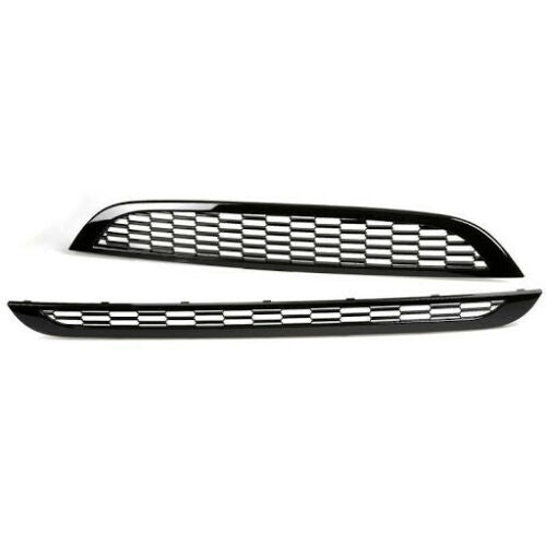 Mini R50 R52 R53 gloss black front bumper bonnet grille grilles JCW aero bumper