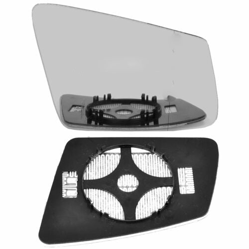 Right Driver side wide angle mirror glass for Mercedes CLS 2011-2018 heated