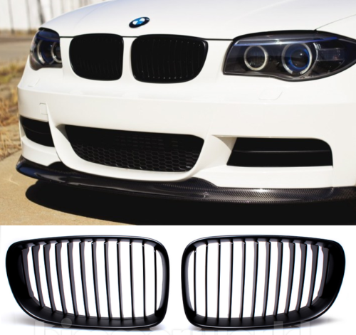 BMW 1 series E87 E81 E82 E88 M performance matte black kidney grille grilles UK