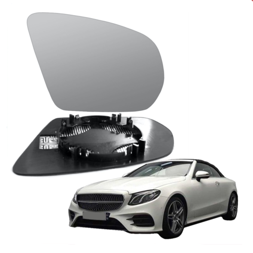 Mercedes E-Class Right Driver wing mirror glass 2016-2022 door side Heated