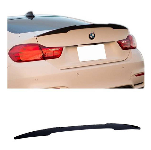 BMW M4 F82 coupe M performance V rear boot lip spoiler wing gloss black UK