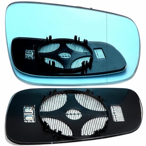 Right side blue Wide Angle wing mirror glass for VW Golf 4 1996-2004 heated