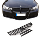 BMW E90 E91 05-08 GLOSS BLACK M PERFORMANCE LOOK FRONT KIDNEY GRILLES GRILLS UK
