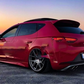 SEAT Leon Cupra Look 5 Door MK3 5F Carbon Fibre Rear Lip Boot Spoiler 2012-2020