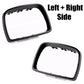 Pair Matte Black Door Wing Mirror Cover Cap Trim Ring For BMW X5 E53 2000-2006