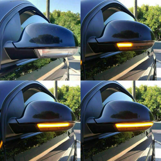 VW GTI MK5 2004-2008 Dynamic LED Turn Signal Light Mirror Badge Indicator Sequential x2 ( Pair )